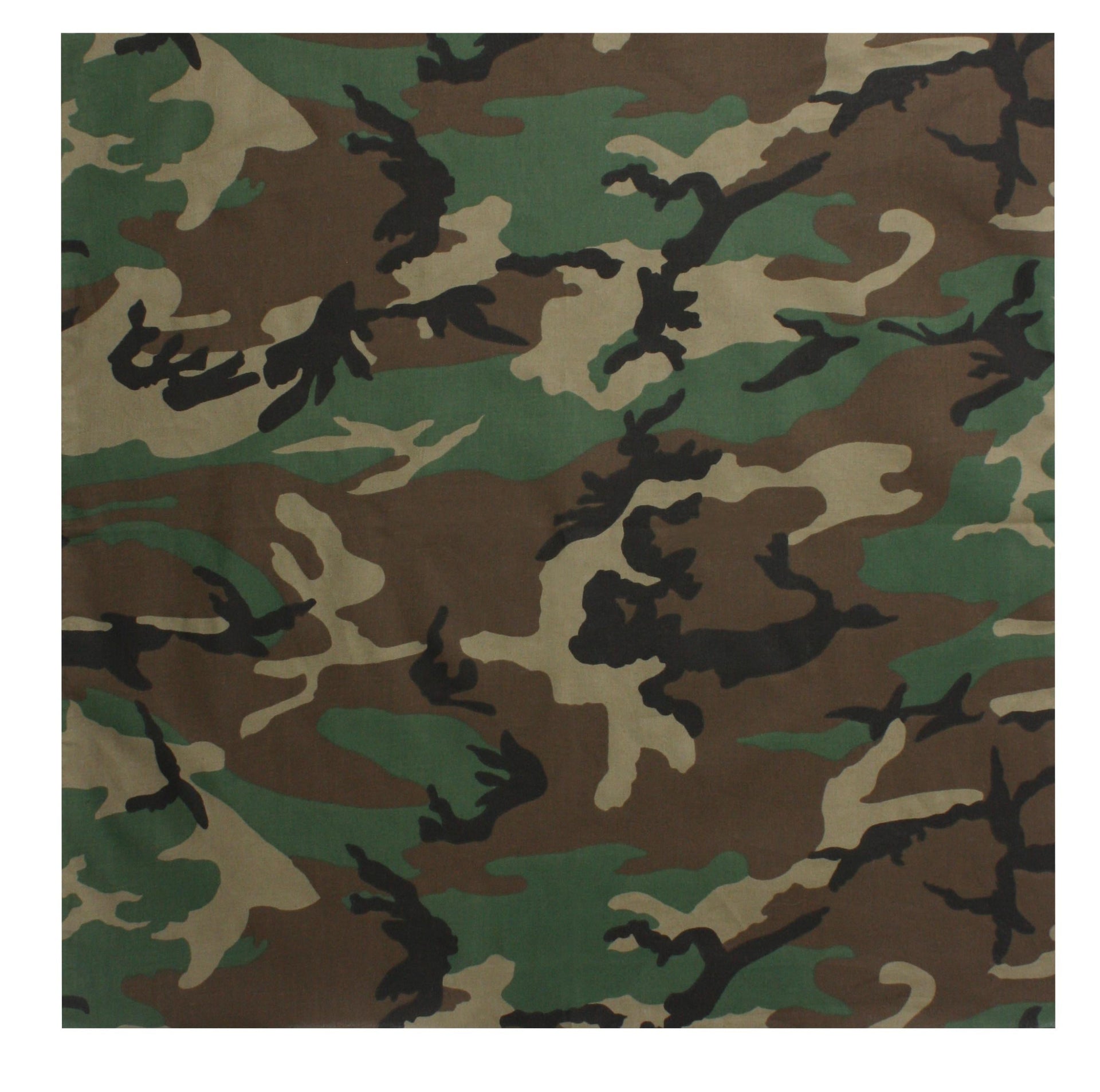 Rothco Classic Camo Bandana LARSON TACTICAL SUPPLY