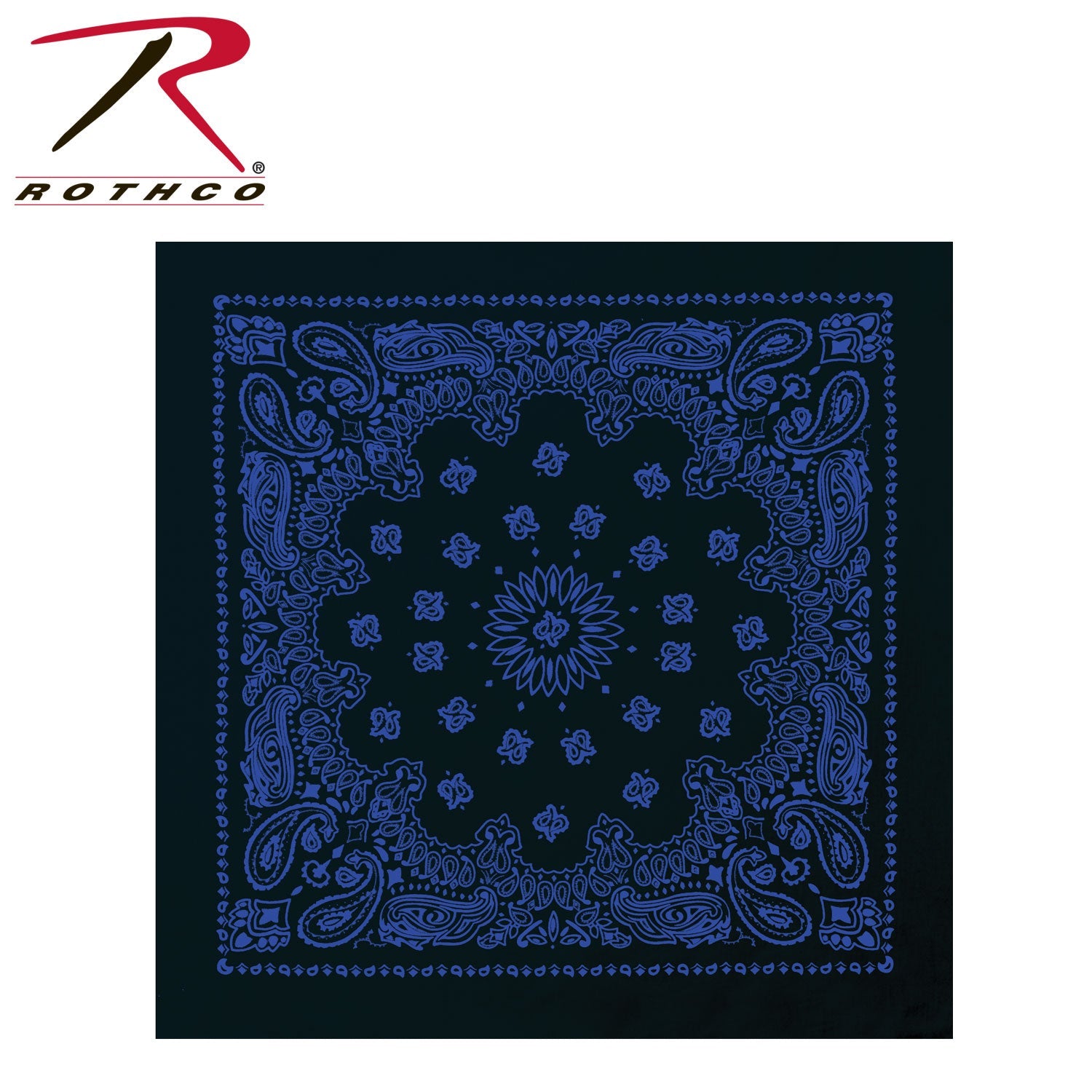 Rothco Trainmen Paisley Bandana – Extra-Large - 27” X 27" LARSON TACTICAL SUPPLY