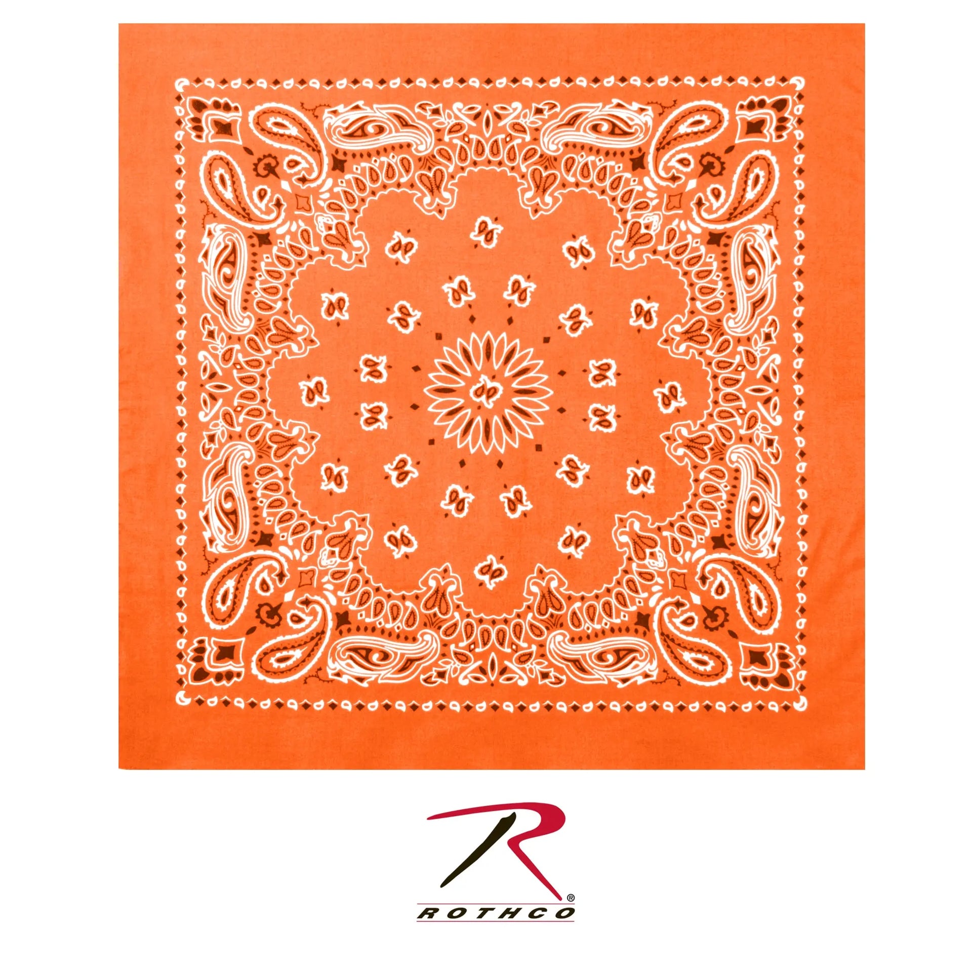Rothco Trainmen Paisley Bandana - 22" X 22" LARSON TACTICAL SUPPLY
