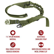 Rothco Tactical Single Point Sling LARSON TACTICAL SUPPLY