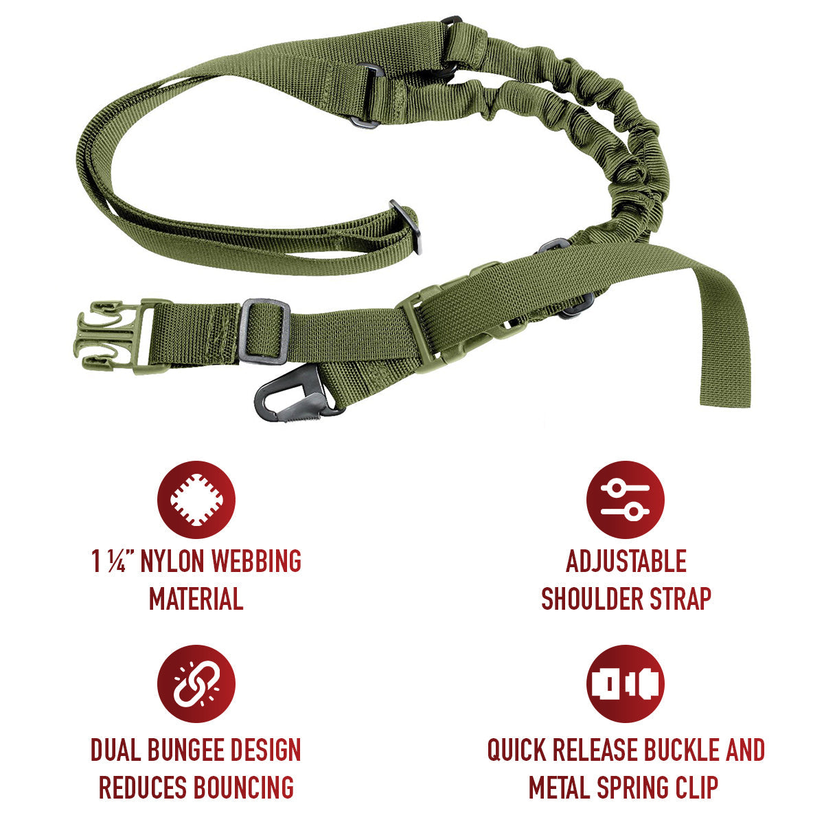 Rothco Tactical Single Point Sling LARSON TACTICAL SUPPLY