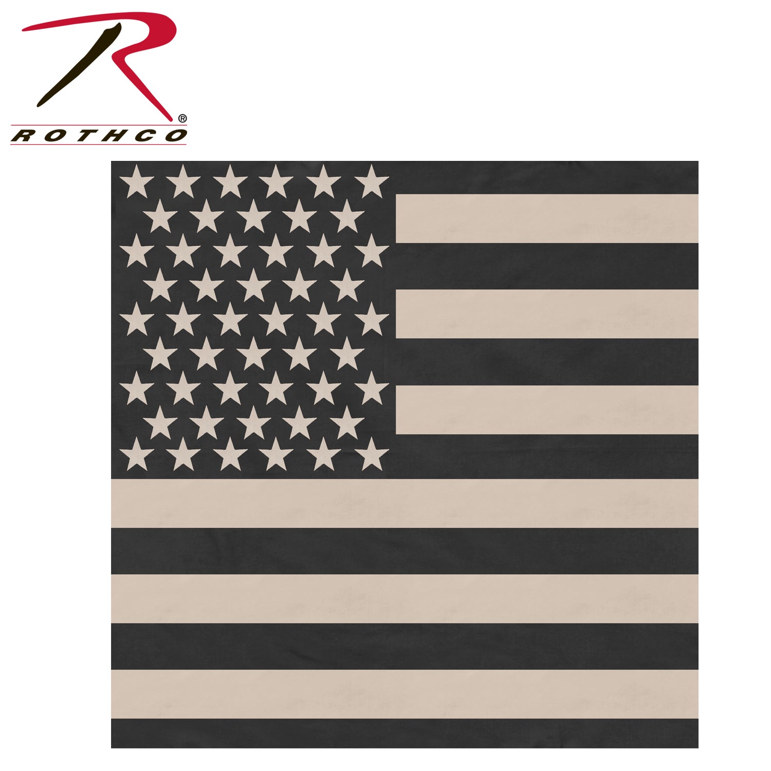 Rothco Subdued US Flag Bandana LARSON TACTICAL SUPPLY