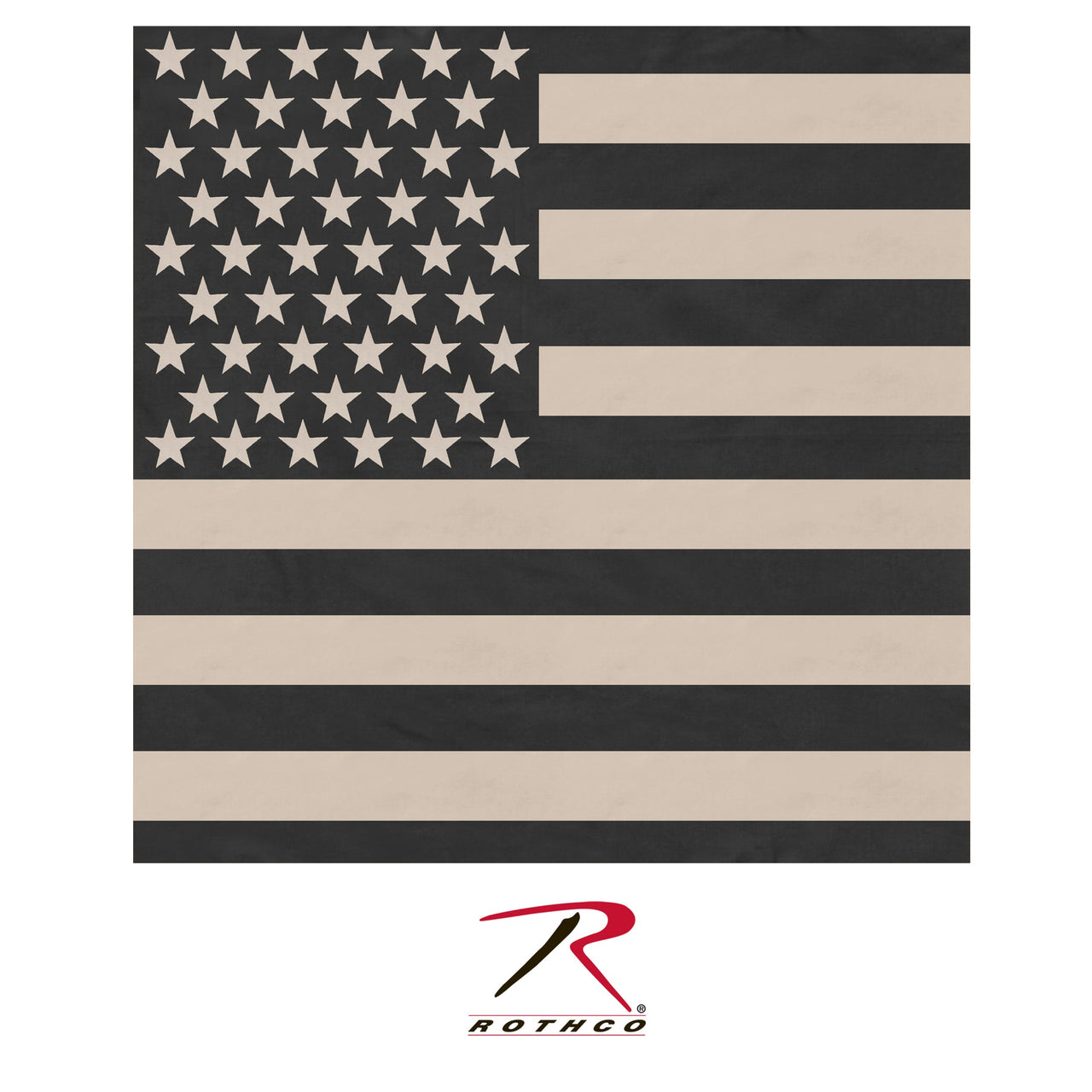 Rothco Subdued US Flag Bandana LARSON TACTICAL SUPPLY