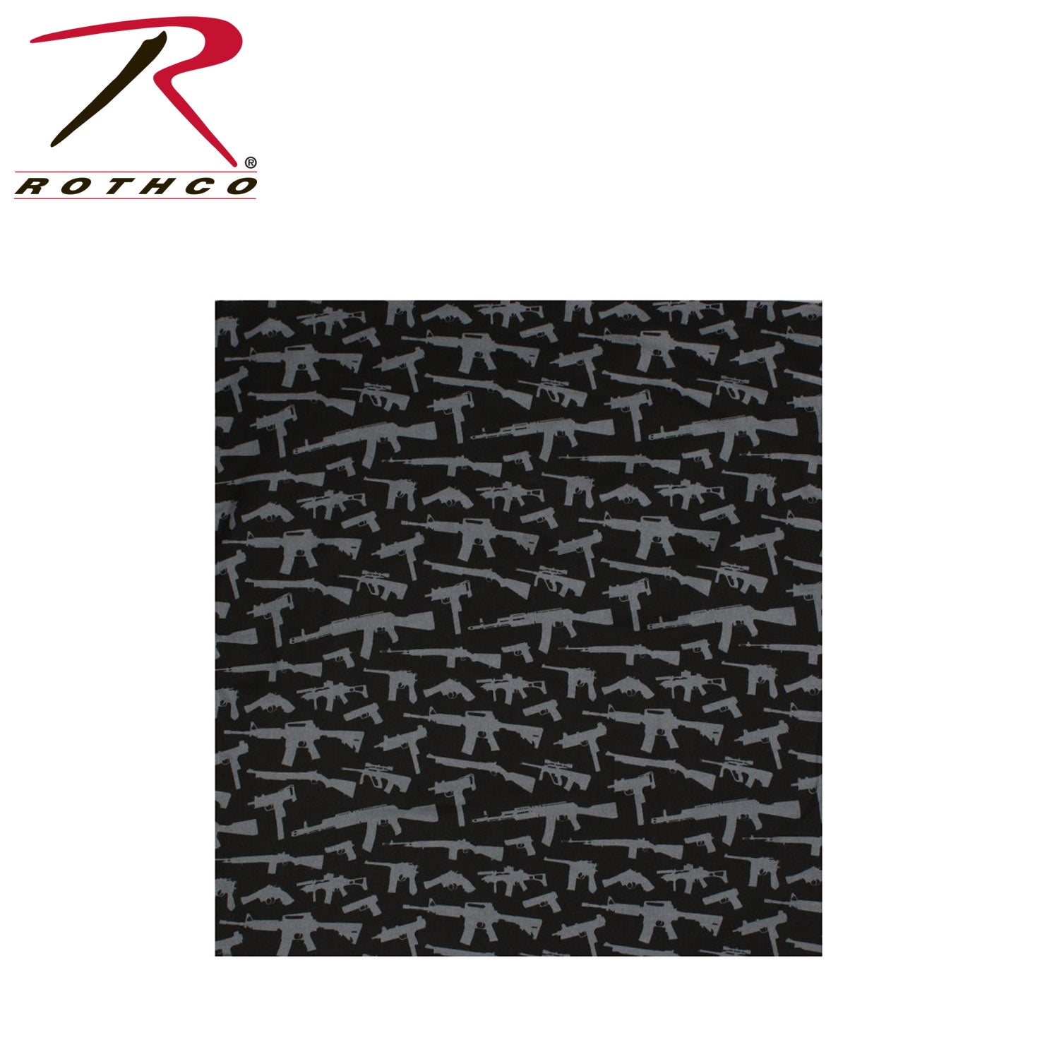 Rothco Gun Pattern Bandana LARSON TACTICAL SUPPLY