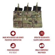 Rothco MOLLE Triple Mag Pouch LARSON TACTICAL SUPPLY