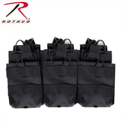 Rothco MOLLE Open Top Six Rifle Mag Pouch LARSON TACTICAL SUPPLY