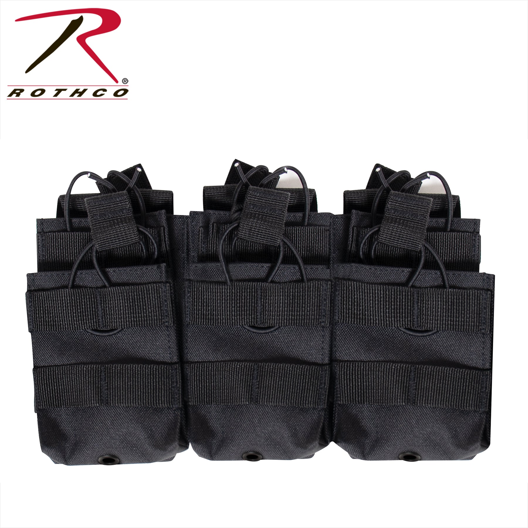 Rothco MOLLE Open Top Six Rifle Mag Pouch LARSON TACTICAL SUPPLY