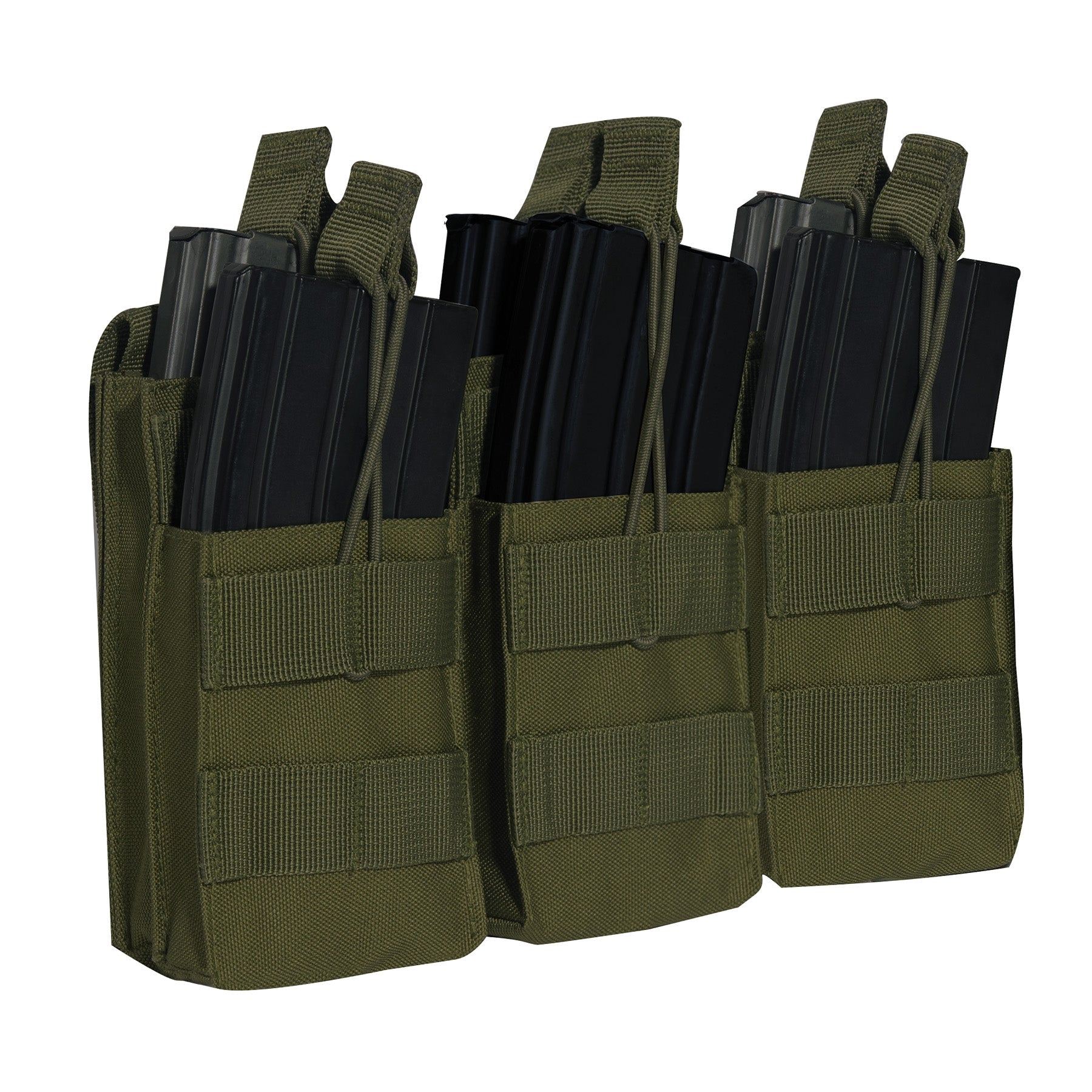 Rothco MOLLE Open Top Six Rifle Mag Pouch LARSON TACTICAL SUPPLY
