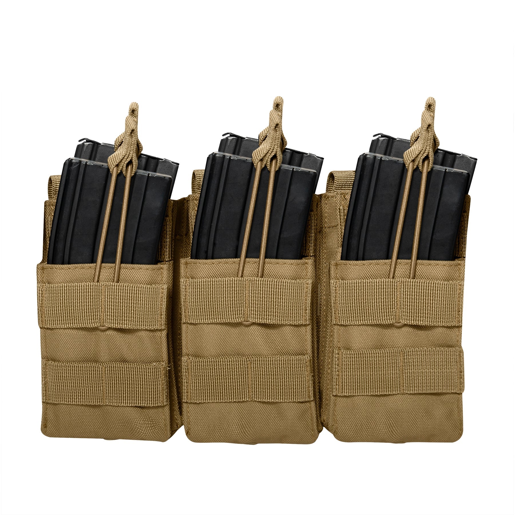 Rothco MOLLE Open Top Six Rifle Mag Pouch LARSON TACTICAL SUPPLY