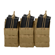 Rothco MOLLE Open Top Six Rifle Mag Pouch LARSON TACTICAL SUPPLY