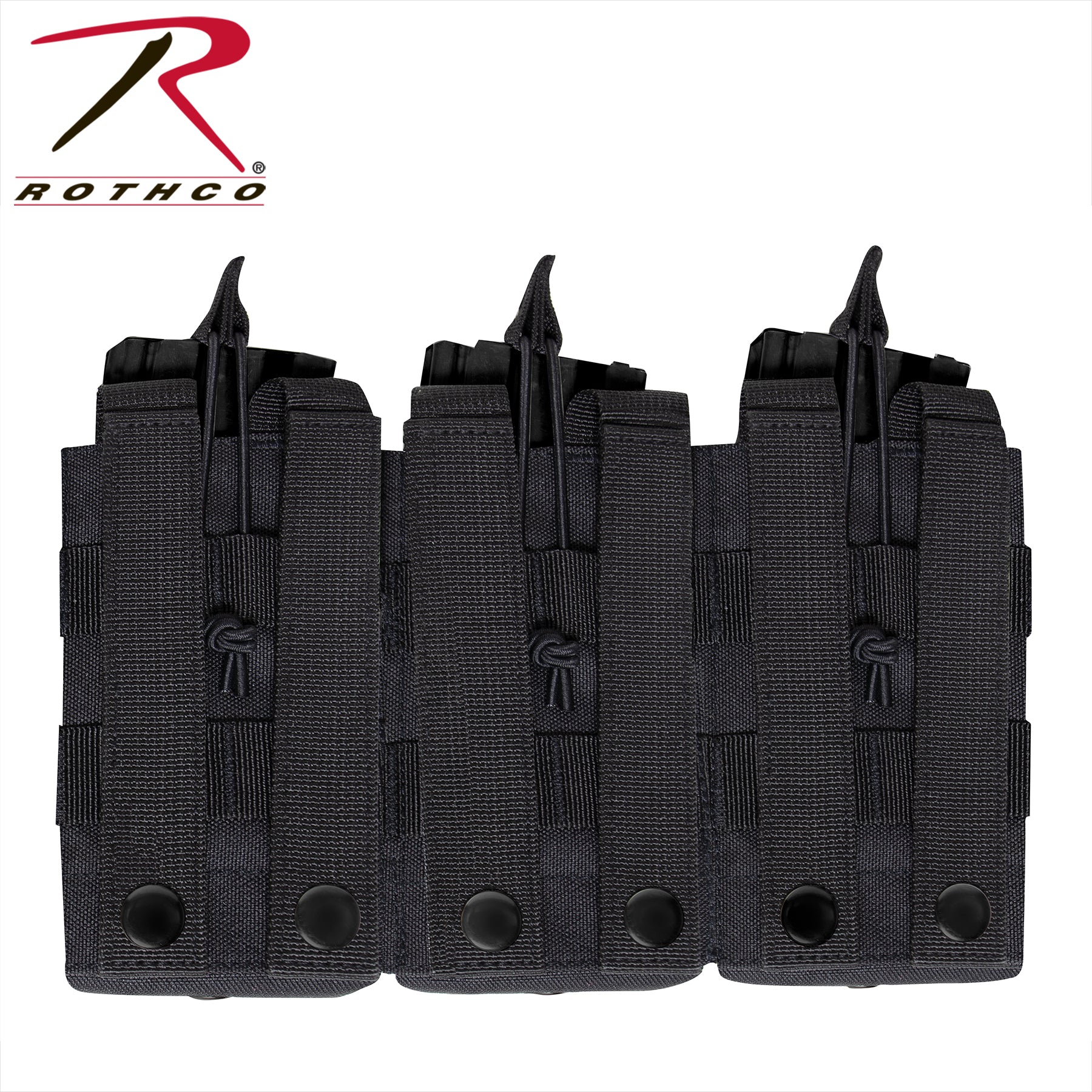 Rothco MOLLE Open Top Six Rifle Mag Pouch LARSON TACTICAL SUPPLY