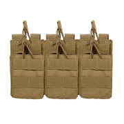 Rothco MOLLE Open Top Six Rifle Mag Pouch LARSON TACTICAL SUPPLY