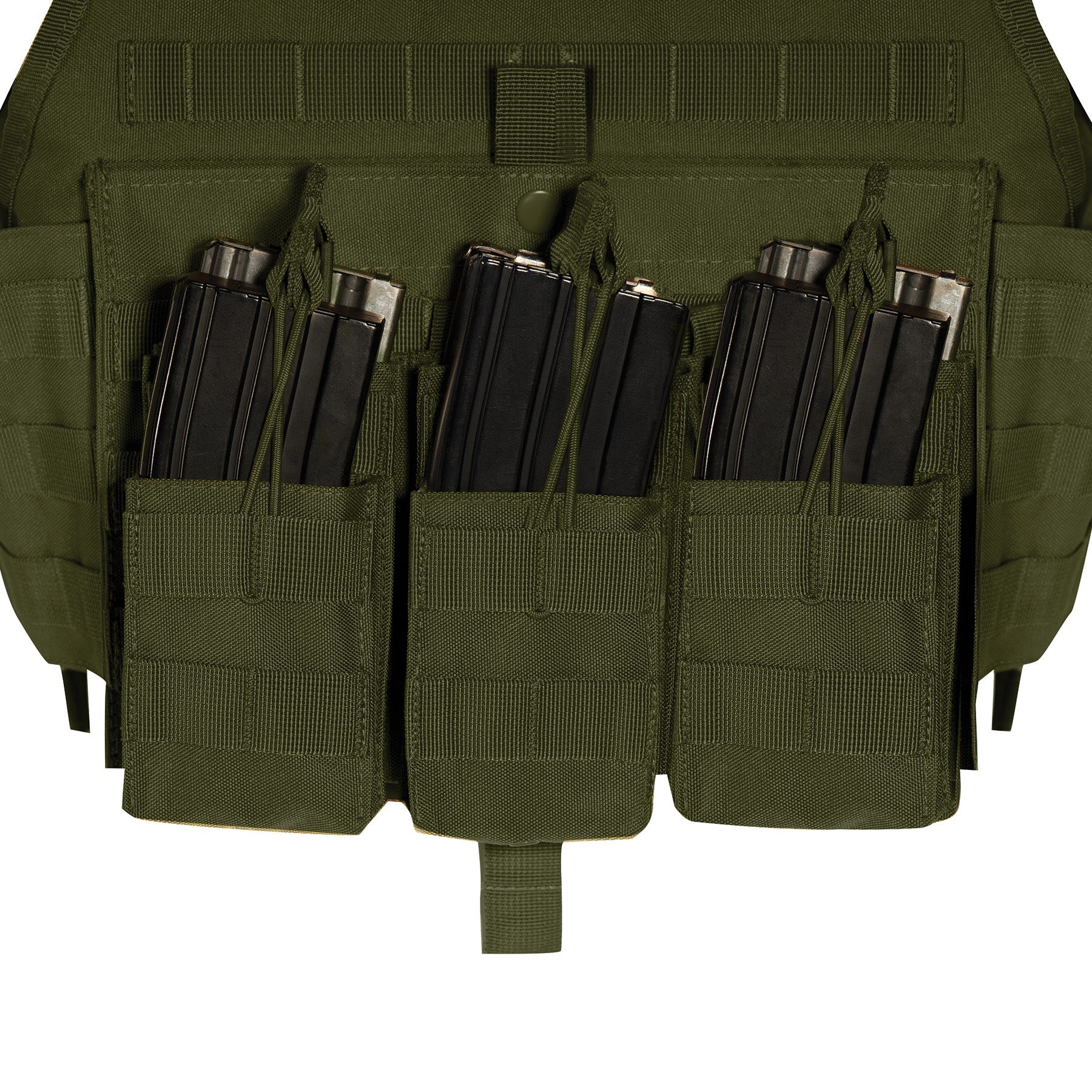 Rothco MOLLE Open Top Six Rifle Mag Pouch LARSON TACTICAL SUPPLY