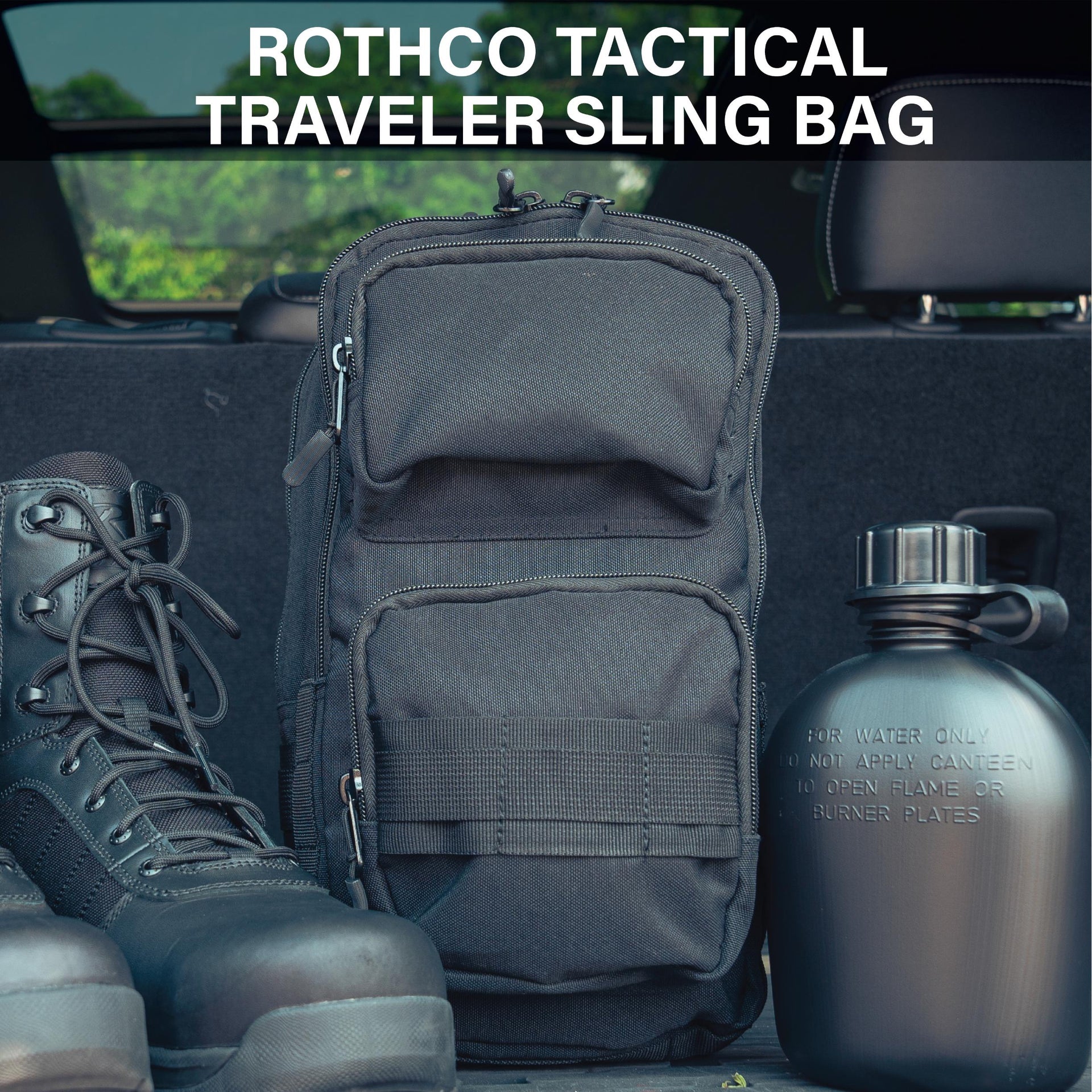 Rothco Tactical Traveler Sling Bag LARSON TACTICAL SUPPLY