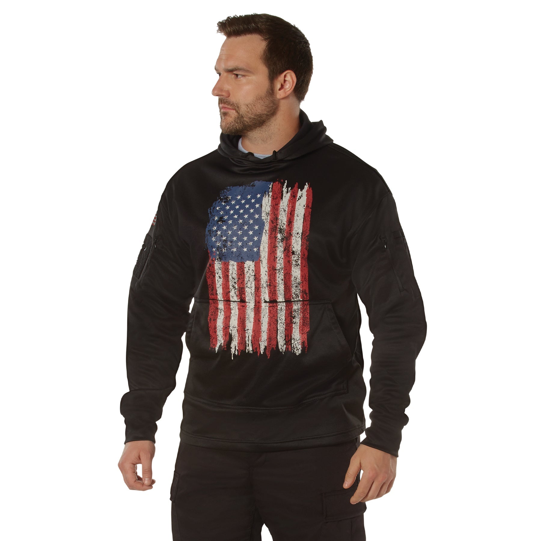 Rothco Concealed Carry U.S. Flag Hoodie LARSON TACTICAL SUPPLY
