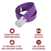 Rothco Web Belts - 54 Inches Long LARSON TACTICAL SUPPLY