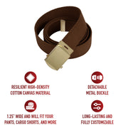 Rothco Web Belts - 54 Inches Long LARSON TACTICAL SUPPLY