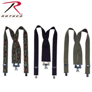 Rothco Adjustable Elastic X-Back Pant Suspenders LARSON TACTICAL SUPPLY