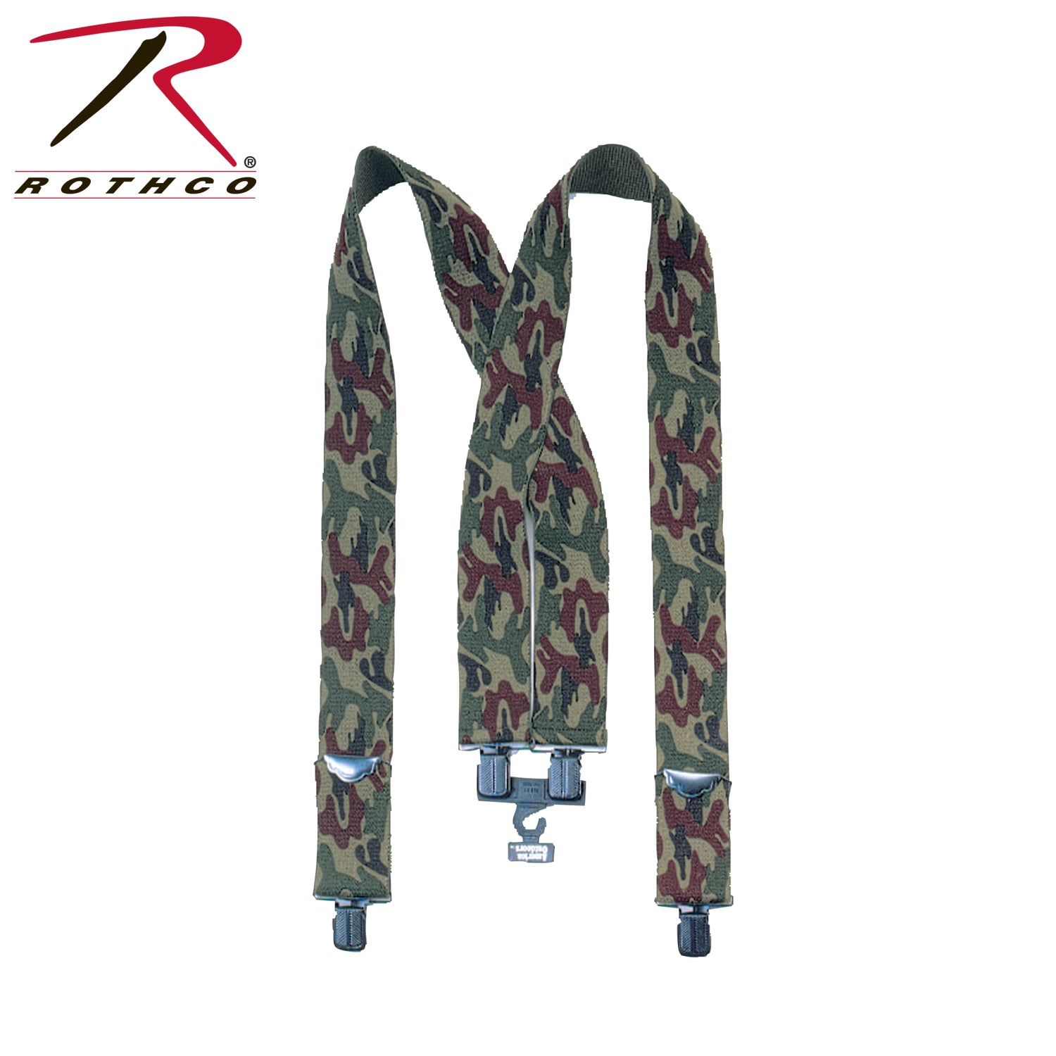 Rothco Adjustable Elastic X-Back Pant Suspenders LARSON TACTICAL SUPPLY