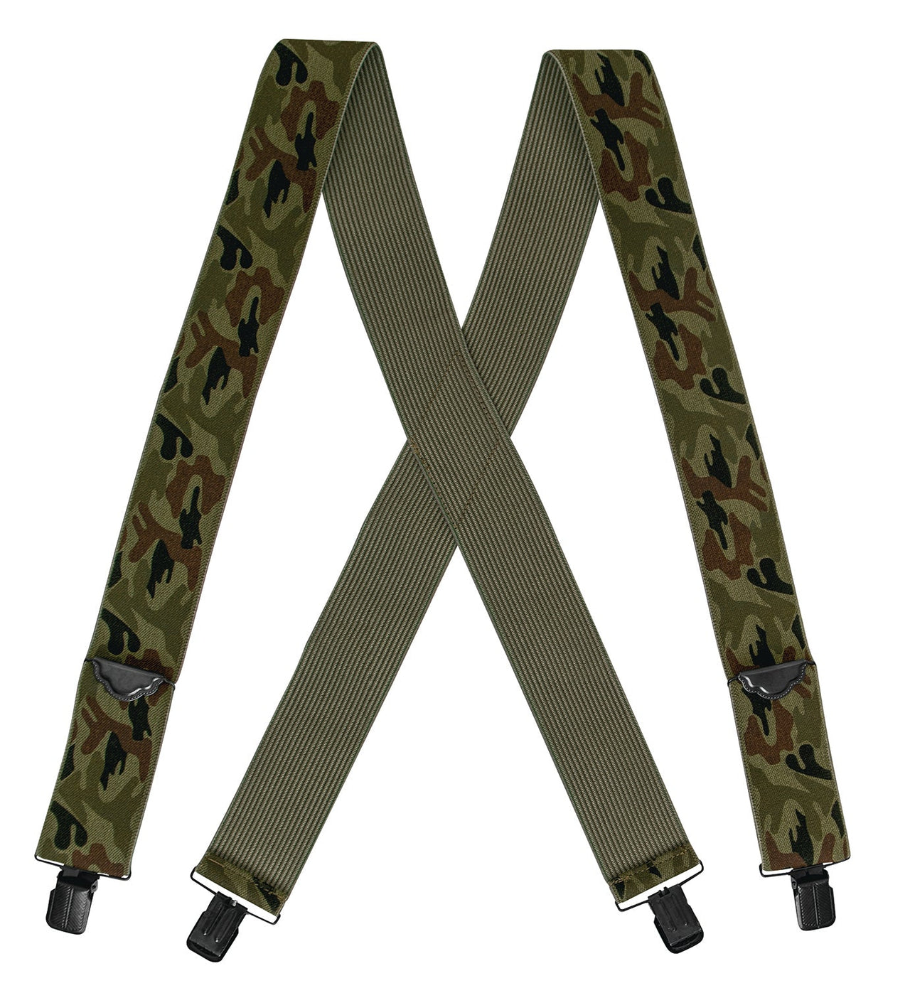 Rothco Adjustable Elastic X-Back Pant Suspenders LARSON TACTICAL SUPPLY