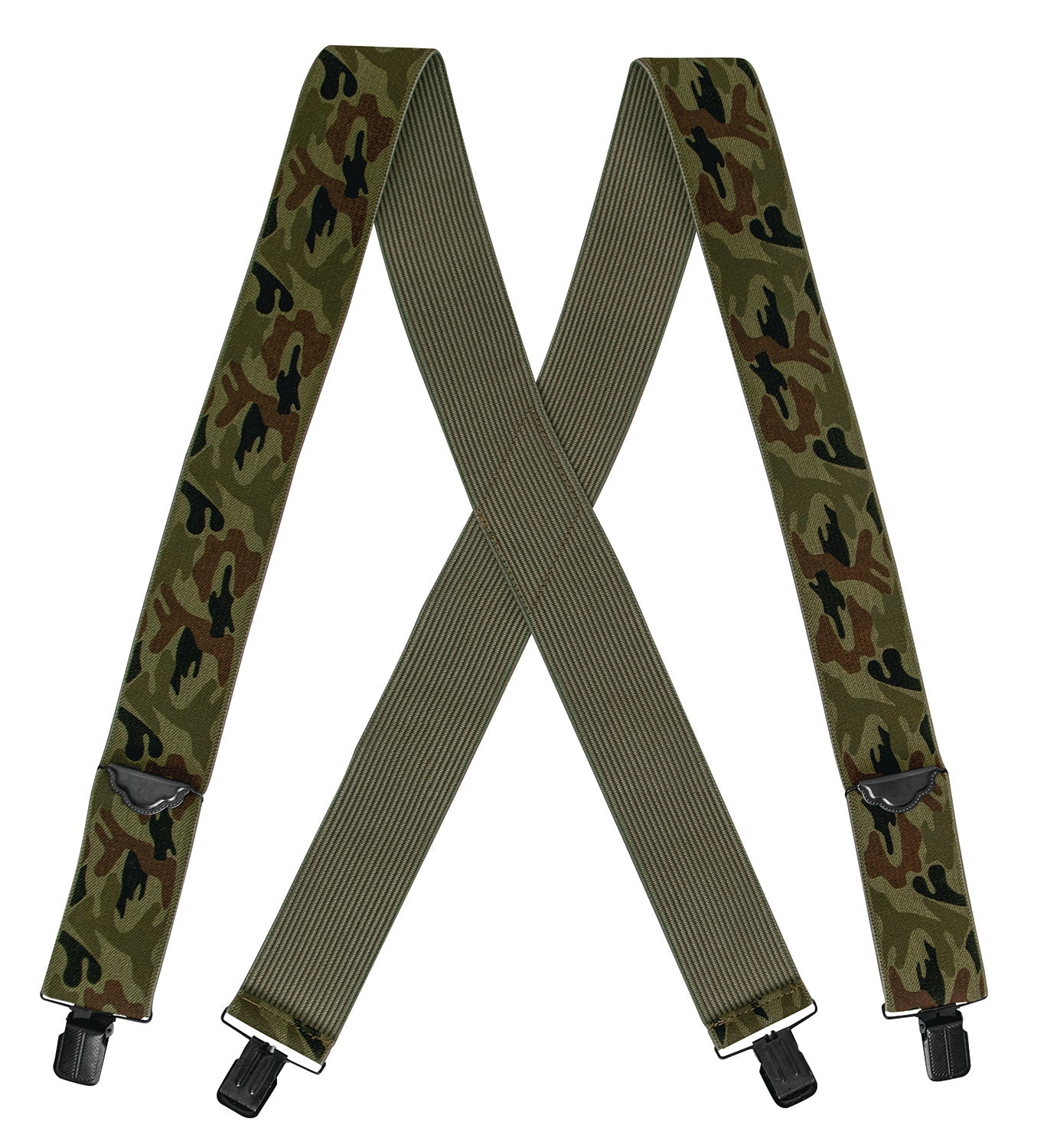 Rothco Adjustable Elastic X-Back Pant Suspenders LARSON TACTICAL SUPPLY