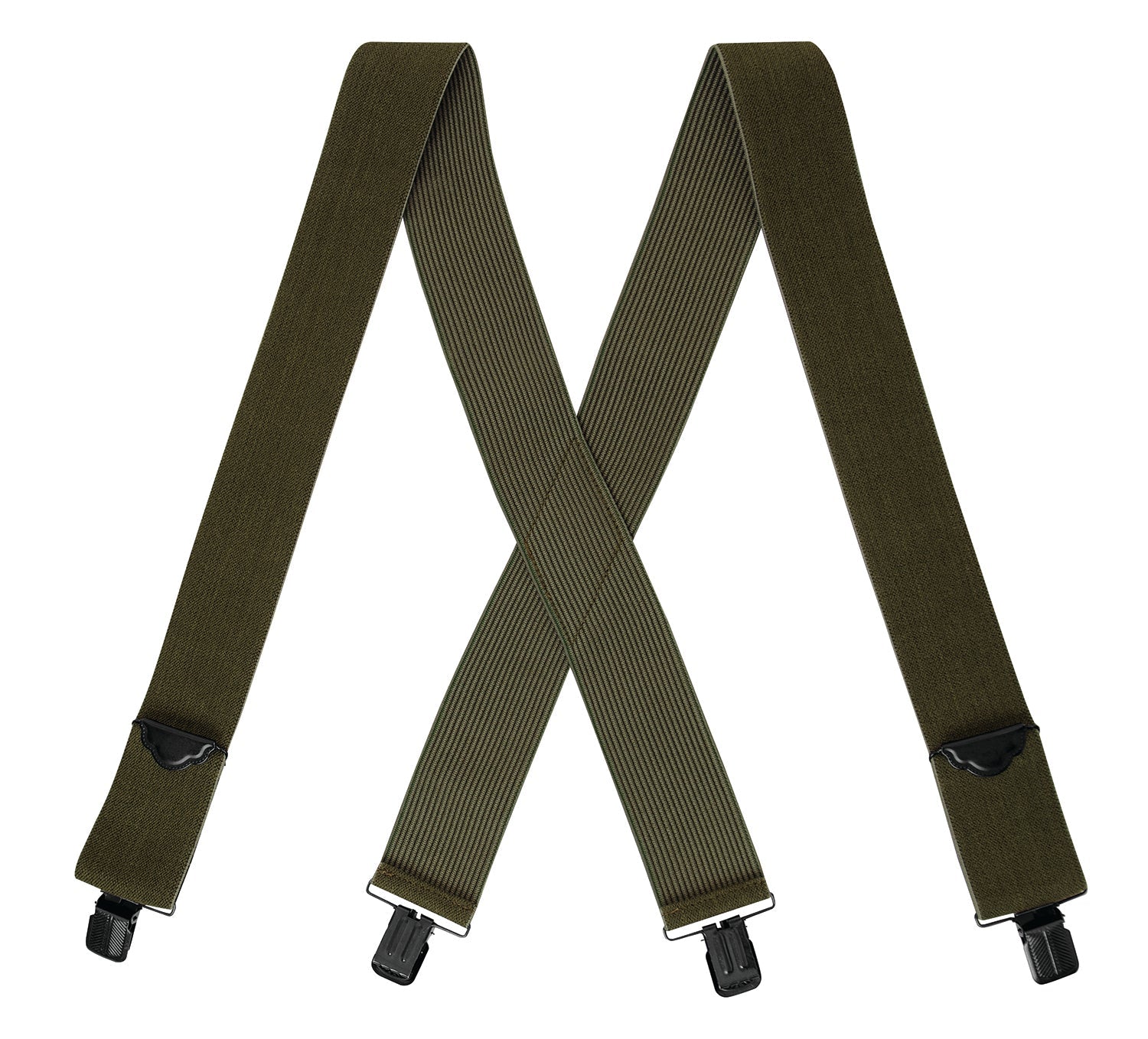 Rothco Adjustable Elastic X-Back Pant Suspenders LARSON TACTICAL SUPPLY