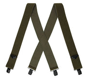 Rothco Adjustable Elastic X-Back Pant Suspenders LARSON TACTICAL SUPPLY