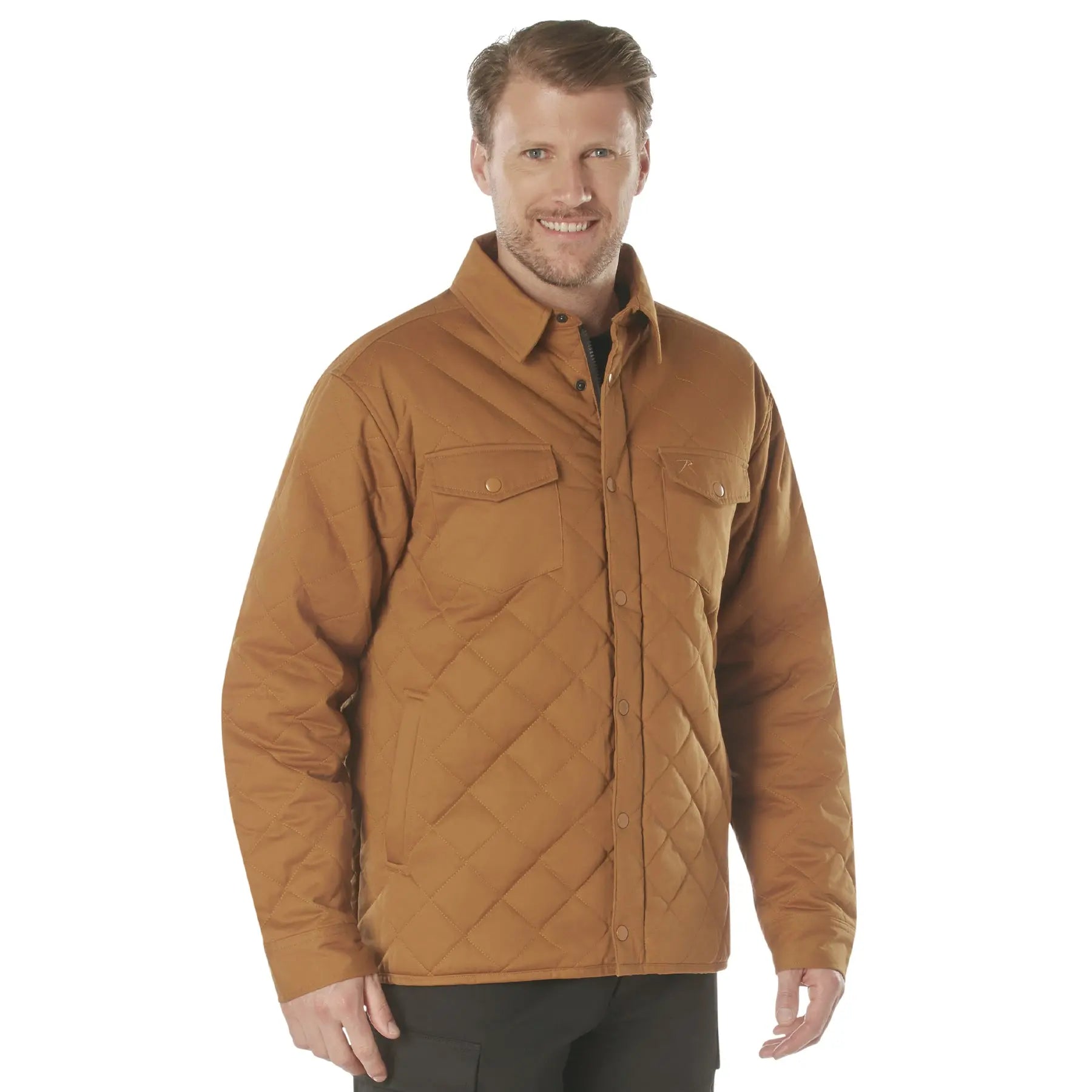 Rothco Diamond Quilted Cotton Jacket LARSON TACTICAL SUPPLY