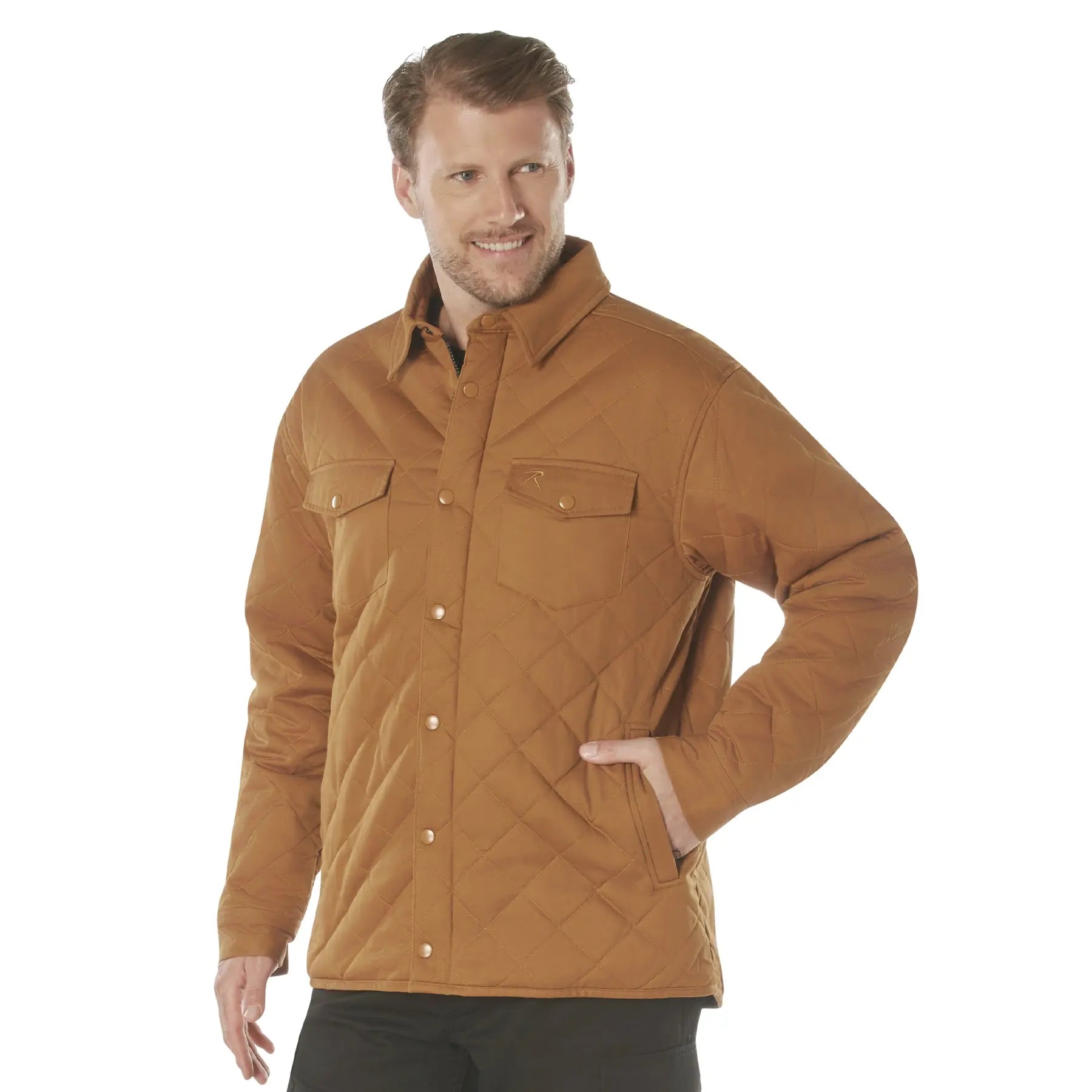 Rothco Diamond Quilted Cotton Jacket LARSON TACTICAL SUPPLY