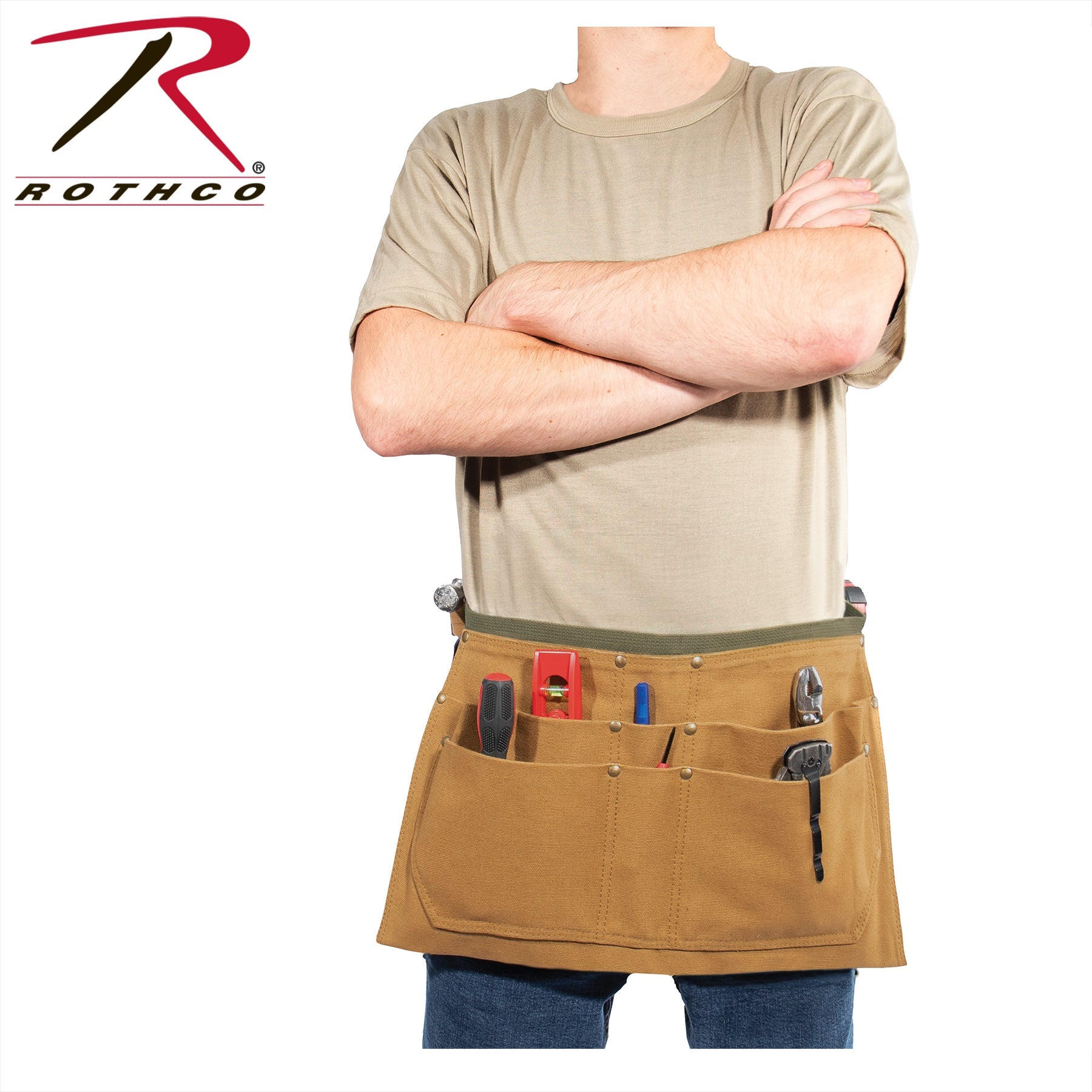 Rothco Canvas Waist Work Apron LARSON TACTICAL SUPPLY