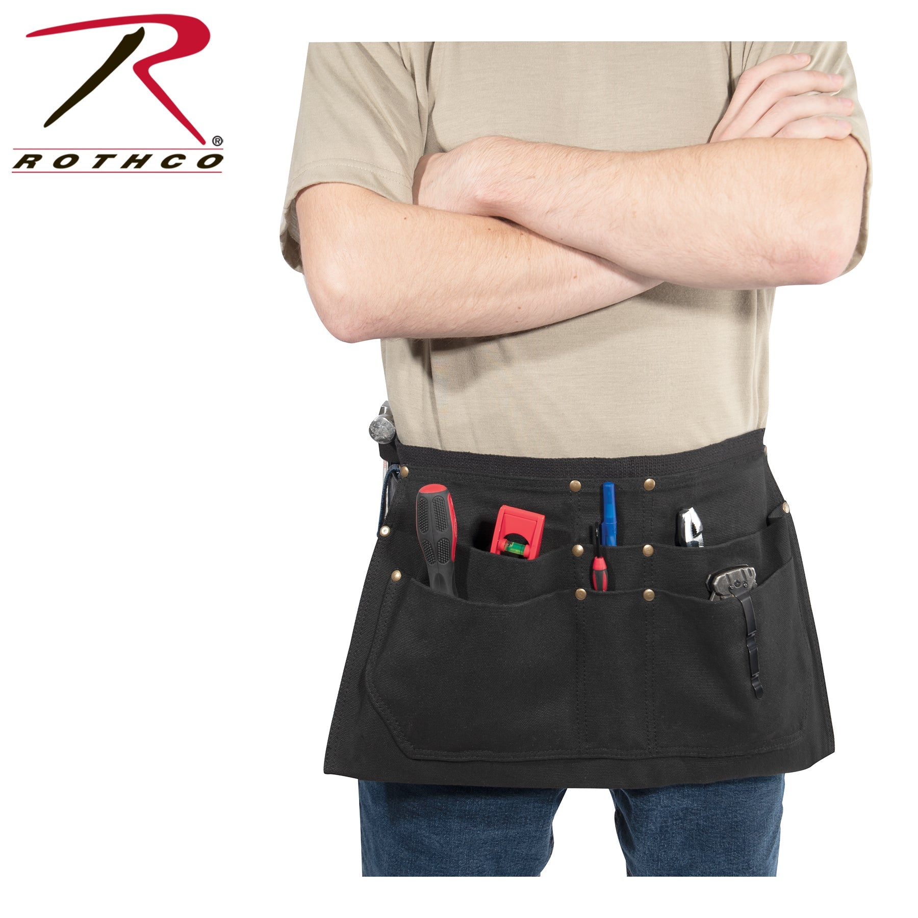 Rothco Canvas Waist Work Apron LARSON TACTICAL SUPPLY