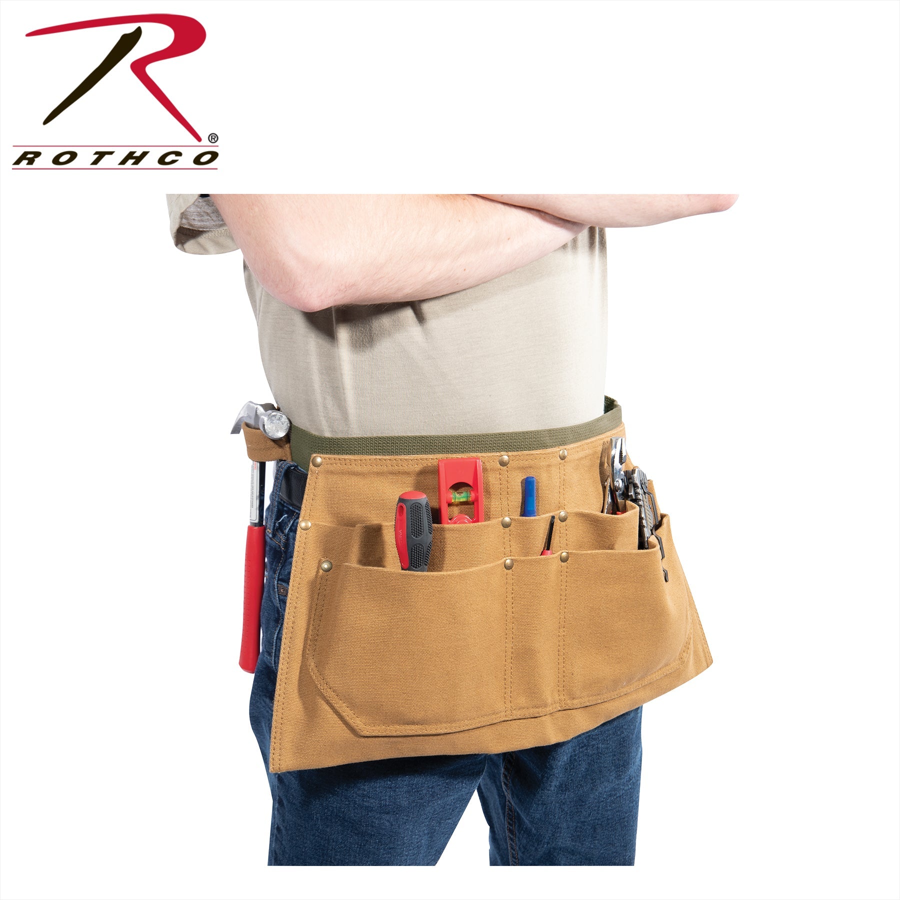 Rothco Canvas Waist Work Apron LARSON TACTICAL SUPPLY