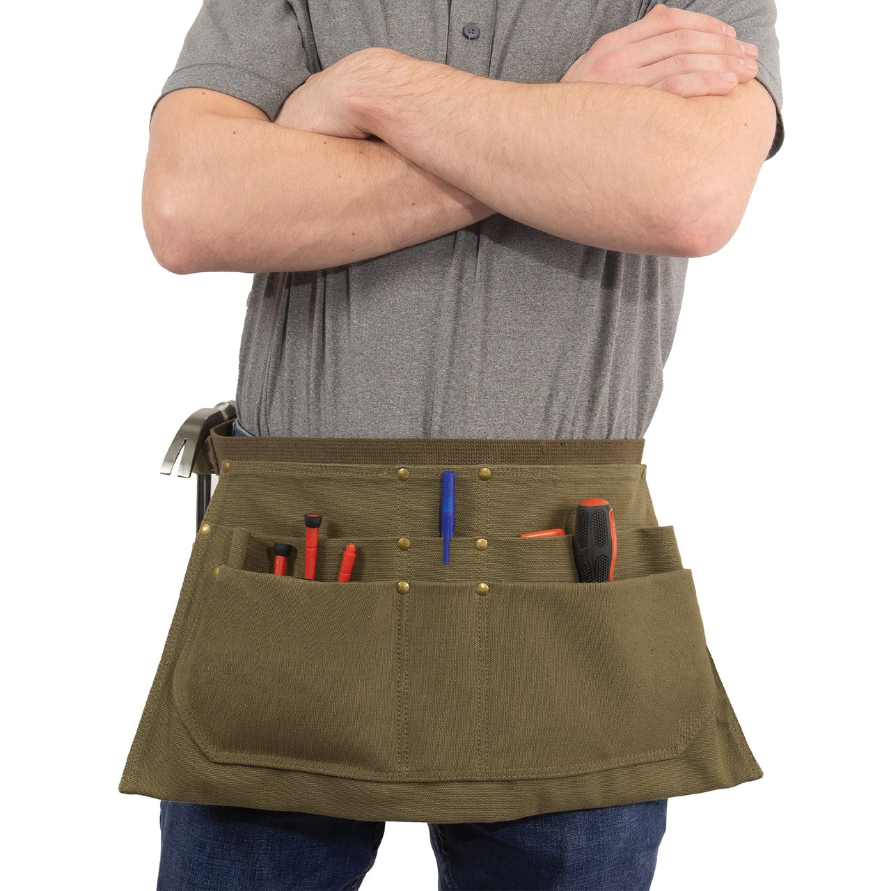 Rothco Canvas Waist Work Apron LARSON TACTICAL SUPPLY