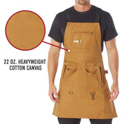 Rothco Canvas Full Work Apron LARSON TACTICAL SUPPLY