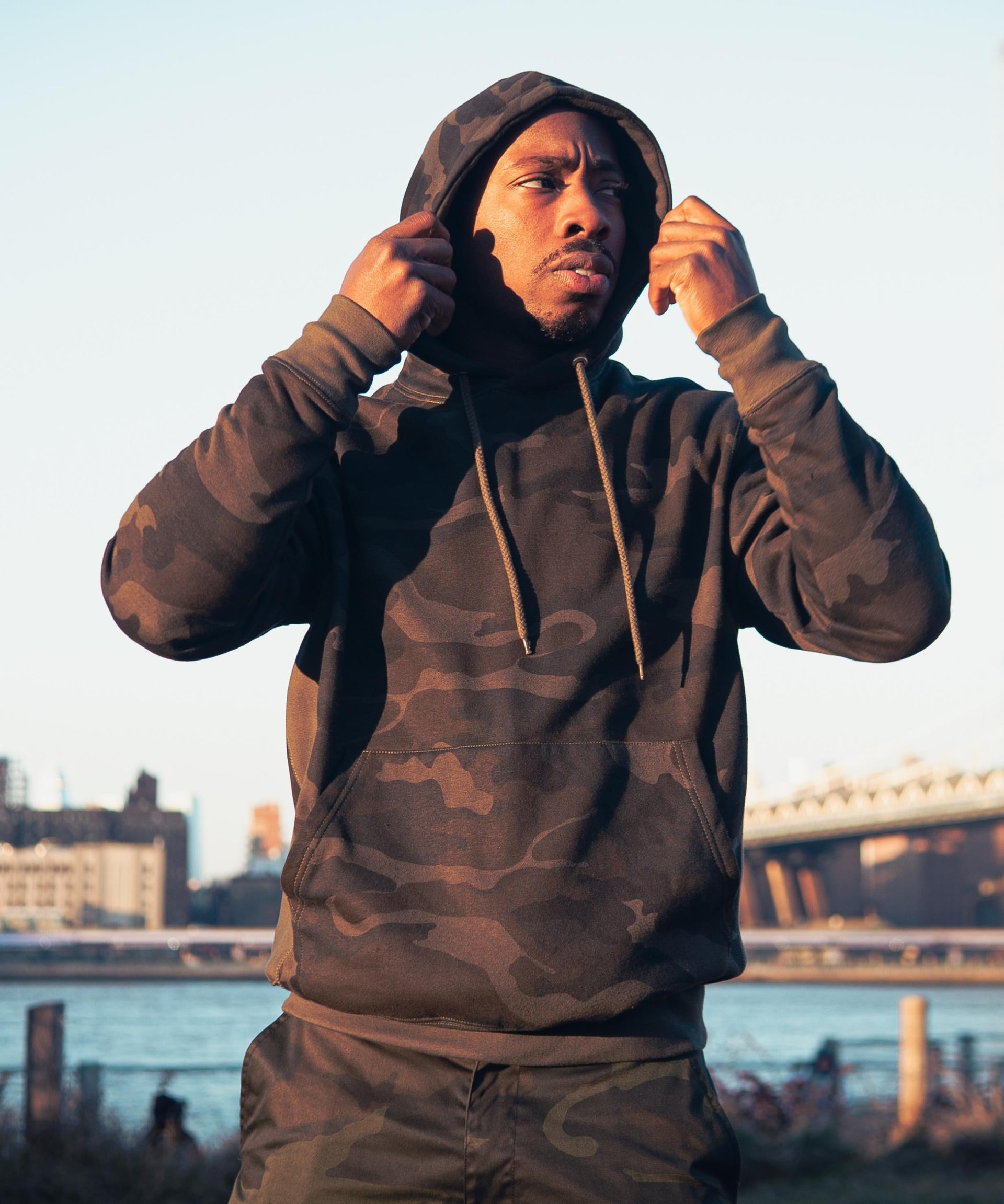 Rothco Midnight Camo Every Day Hoodie LARSON TACTICAL SUPPLY