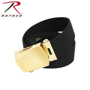 Rothco Nylon Web Belt - Black Webbing LARSON TACTICAL SUPPLY