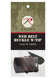 Rothco G.I. Type Web Belt Buckle And Tip Pack LARSON TACTICAL SUPPLY