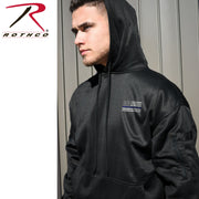Rothco Honor and Respect Thin Blue Line Concealed Carry Hoodie - Black LARSON TACTICAL SUPPLY