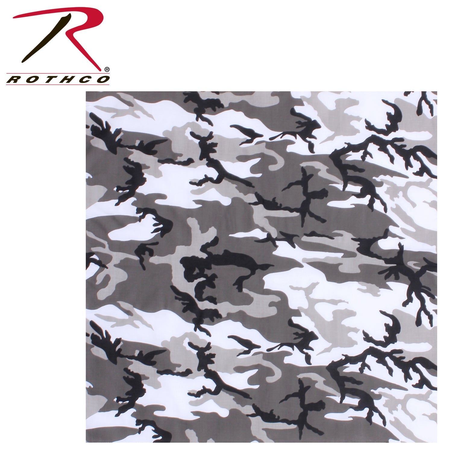 Rothco Large Camo Bandana 27 x 27 Inch LARSON TACTICAL SUPPLY
