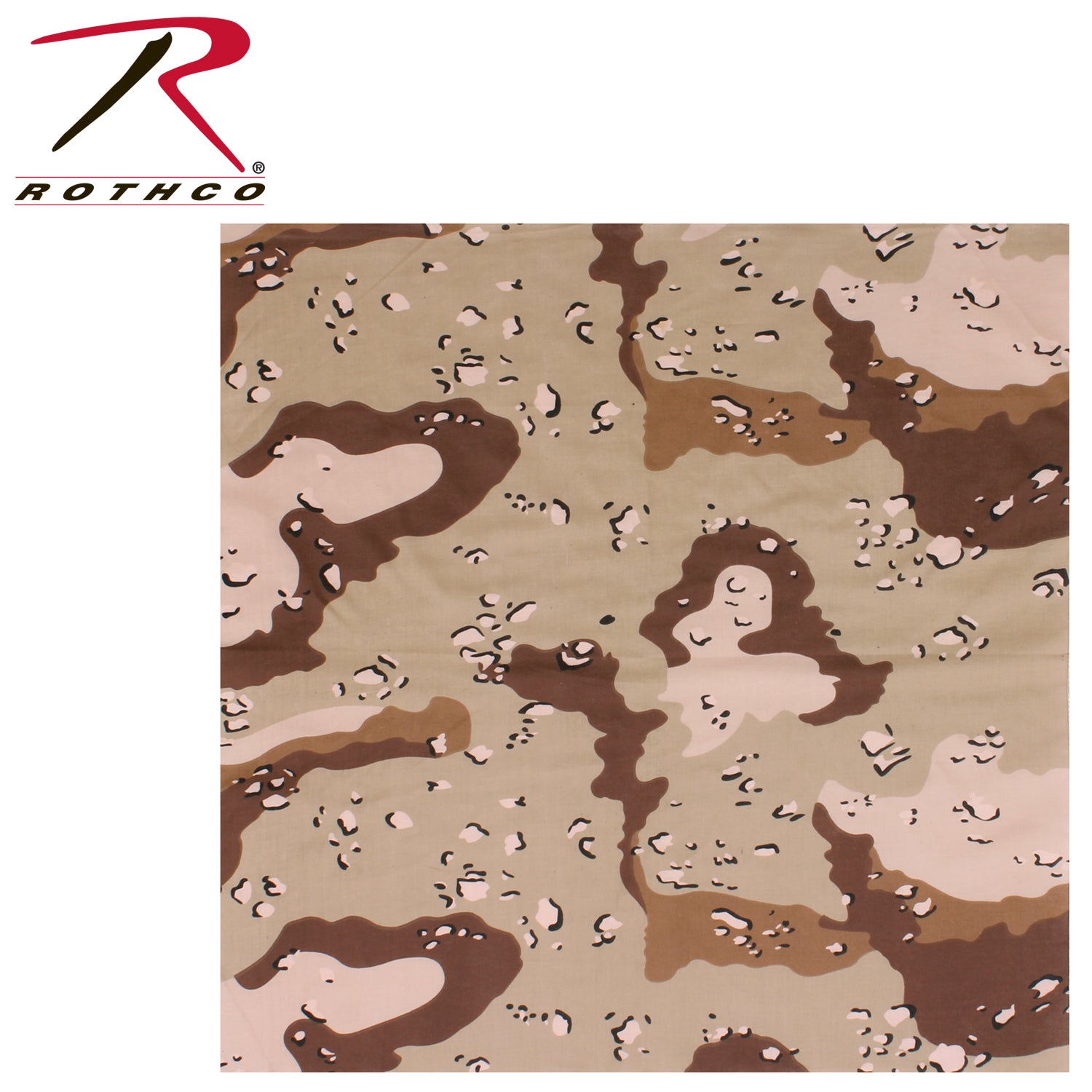 Rothco Large Camo Bandana 27 x 27 Inch LARSON TACTICAL SUPPLY