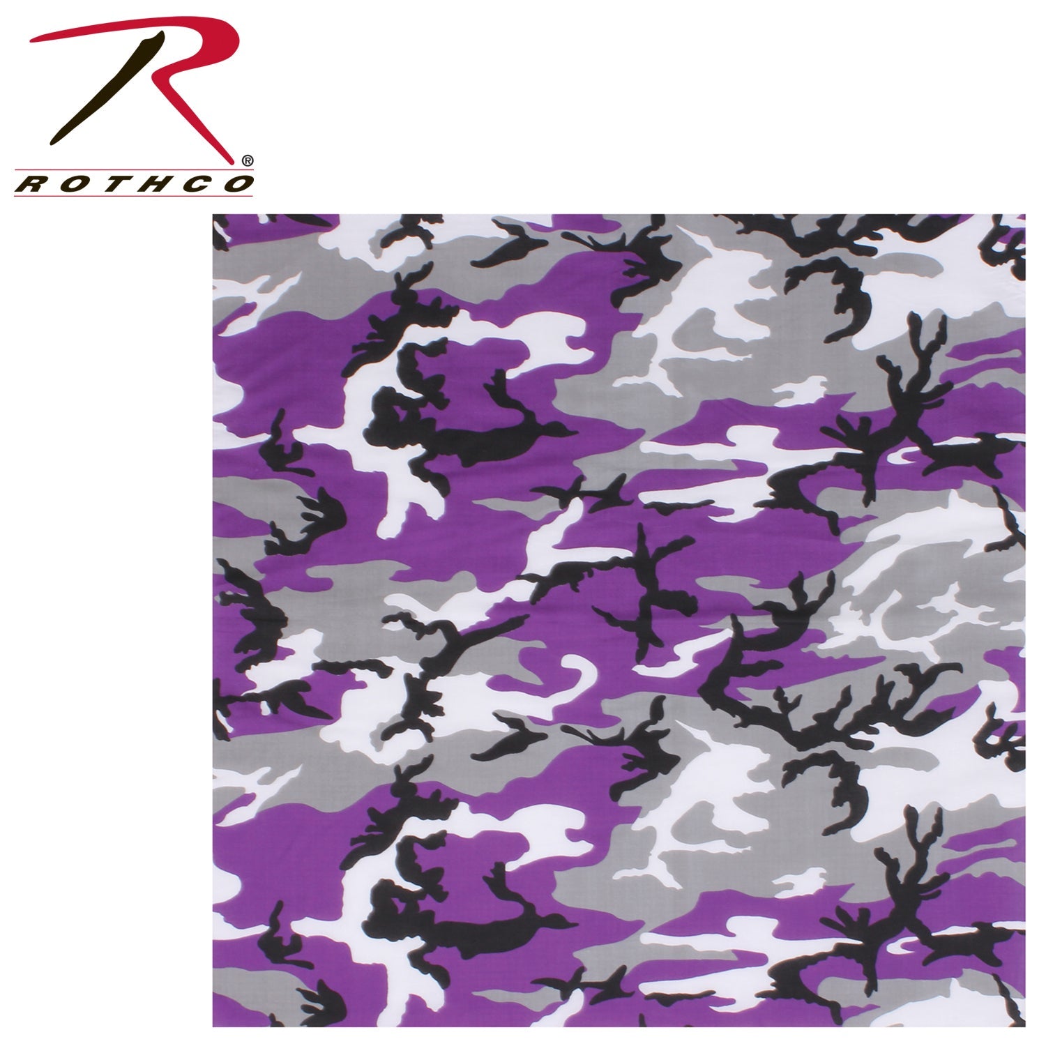 Rothco Large Camo Bandana 27 x 27 Inch LARSON TACTICAL SUPPLY