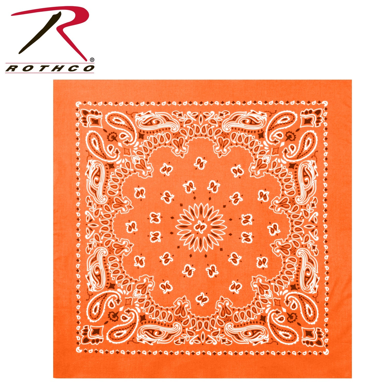 Rothco Trainmen Paisley Bandana – Extra-Large - 27” X 27" LARSON TACTICAL SUPPLY