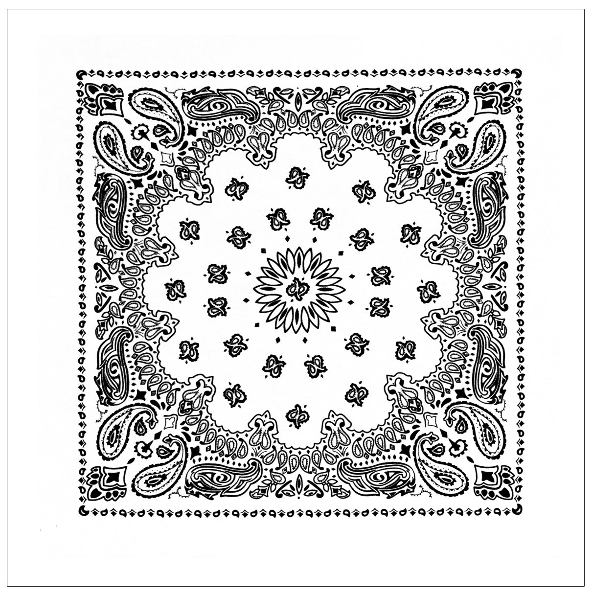 Rothco Trainmen Paisley Bandana – Extra-Large - 27” X 27" LARSON TACTICAL SUPPLY