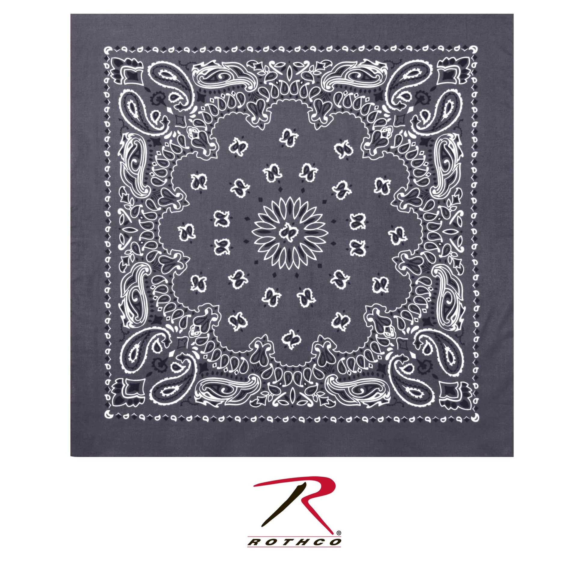 Rothco Trainmen Paisley Bandana – Extra-Large - 27” X 27" LARSON TACTICAL SUPPLY