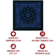 Rothco Trainmen Paisley Bandana – Extra-Large - 27” X 27" LARSON TACTICAL SUPPLY
