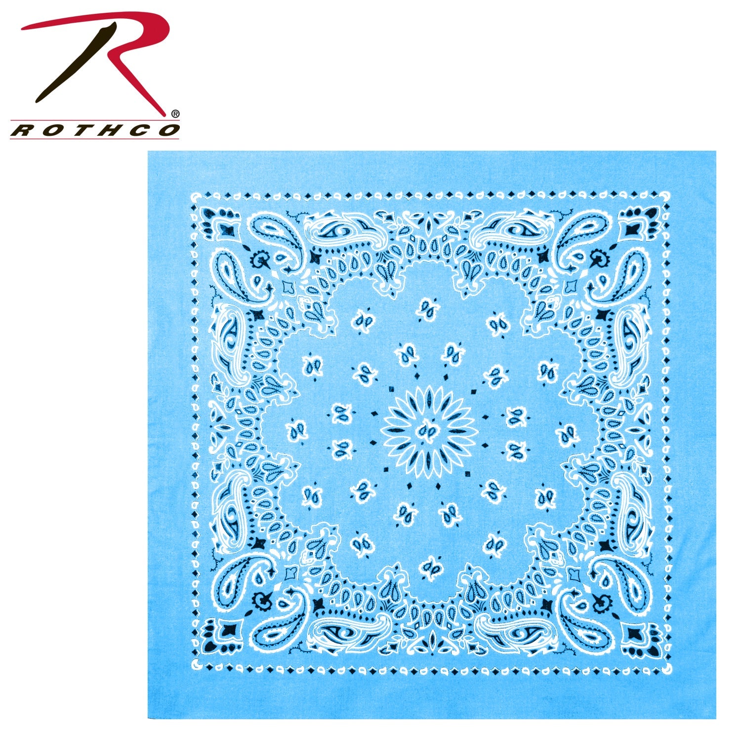 Rothco Trainmen Paisley Bandana – Extra-Large - 27” X 27" LARSON TACTICAL SUPPLY