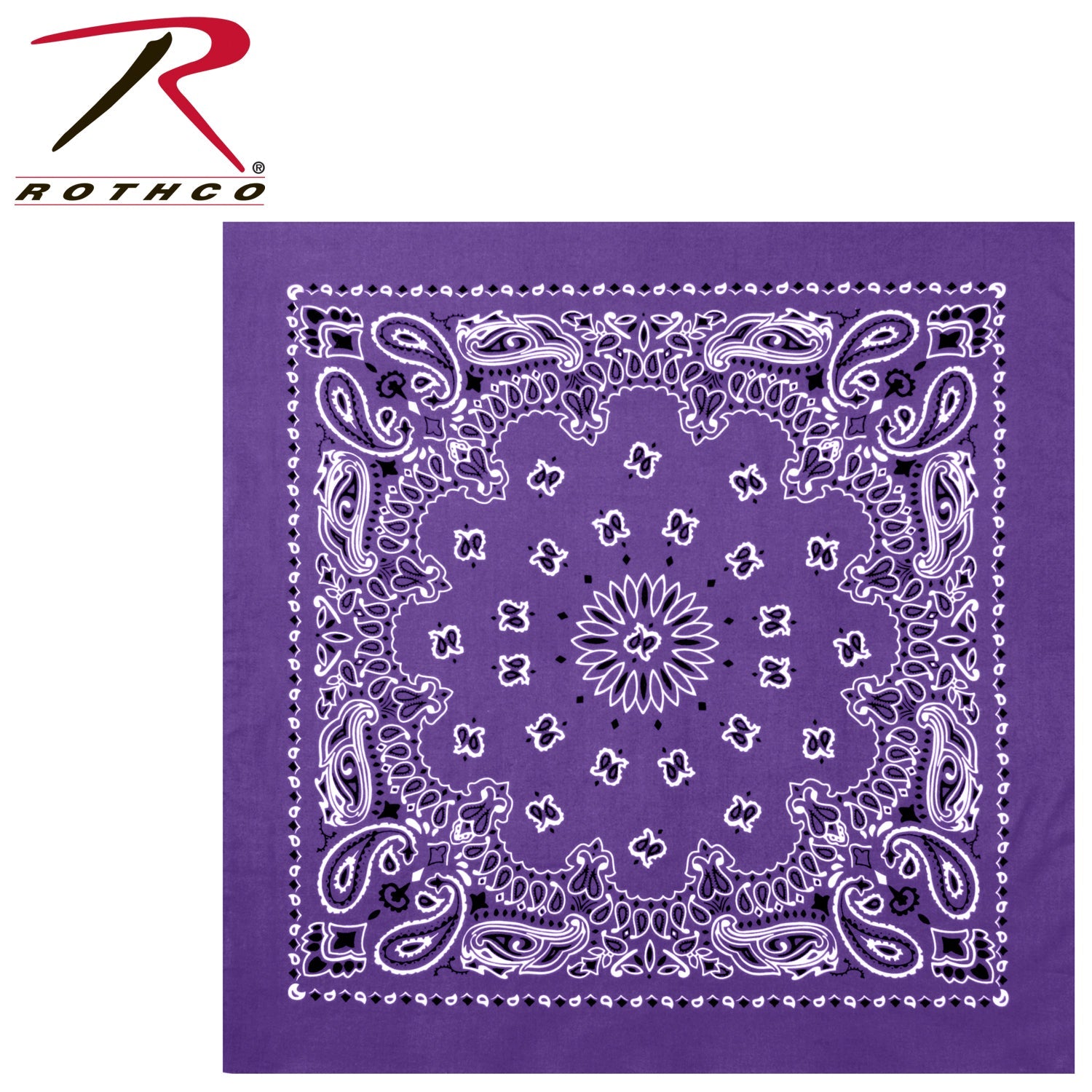 Rothco Trainmen Paisley Bandana – Extra-Large - 27” X 27" LARSON TACTICAL SUPPLY