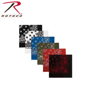 Rothco Trainmen Paisley Bandana – Extra-Large - 27” X 27" LARSON TACTICAL SUPPLY