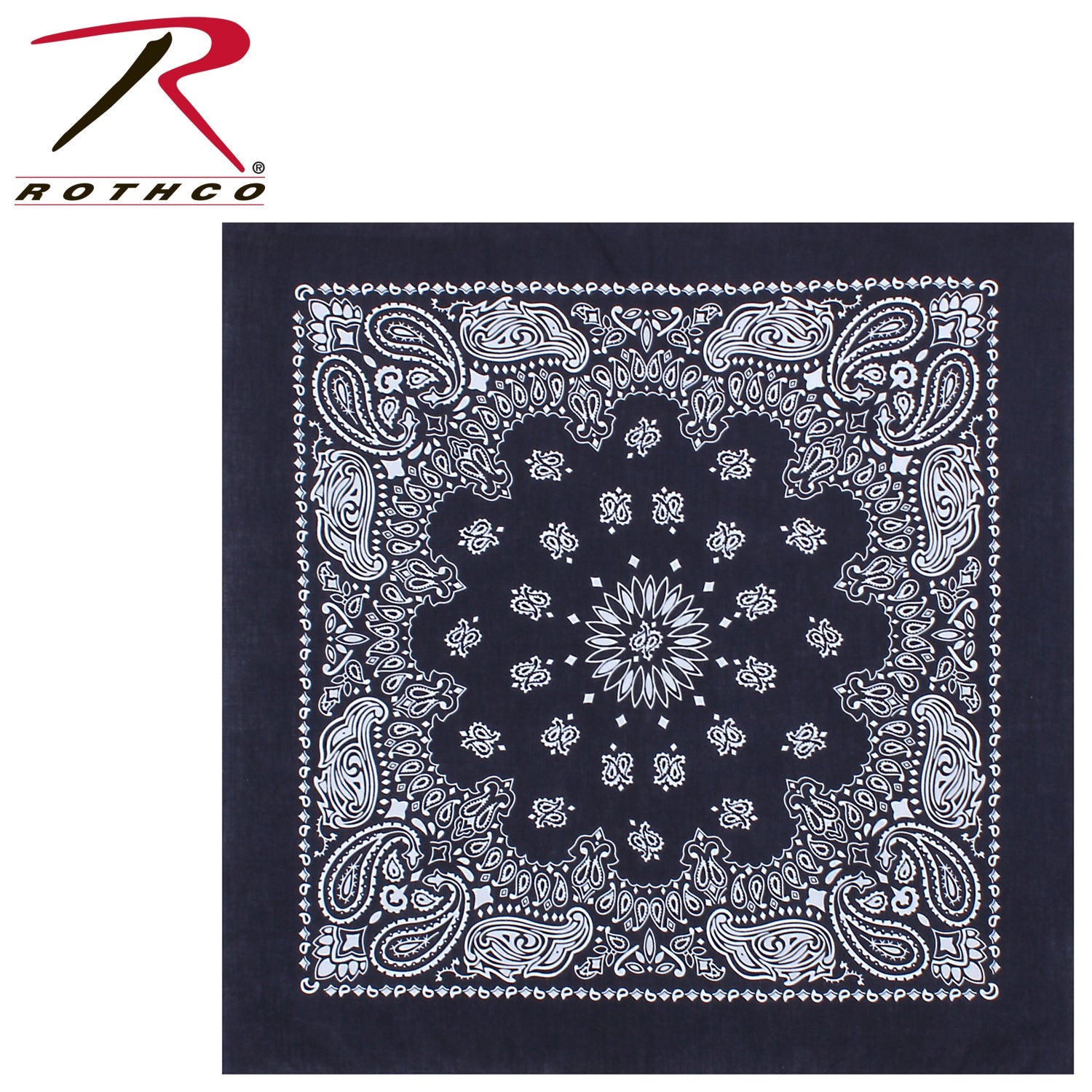 Rothco Trainmen Paisley Bandana – Extra-Large - 27” X 27" LARSON TACTICAL SUPPLY