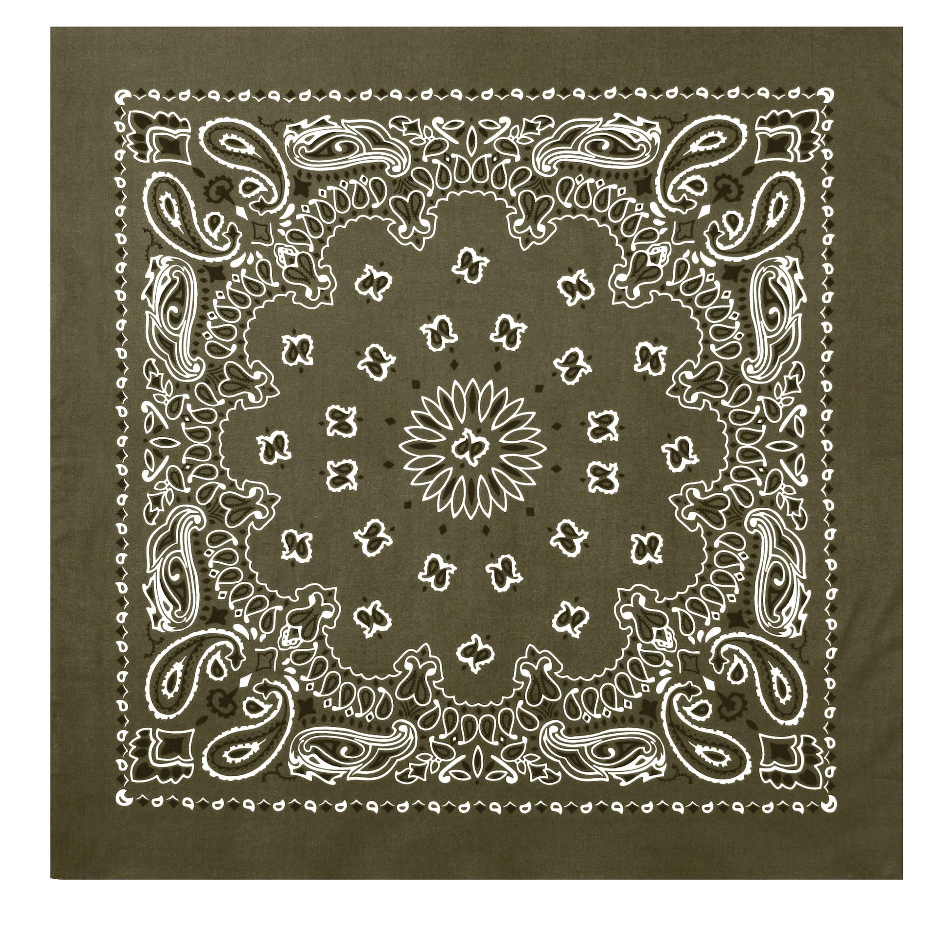Rothco Trainmen Paisley Bandana – Extra-Large - 27” X 27" LARSON TACTICAL SUPPLY